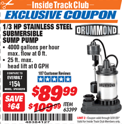 sump submersible switch itc hfqpdb drummond expired