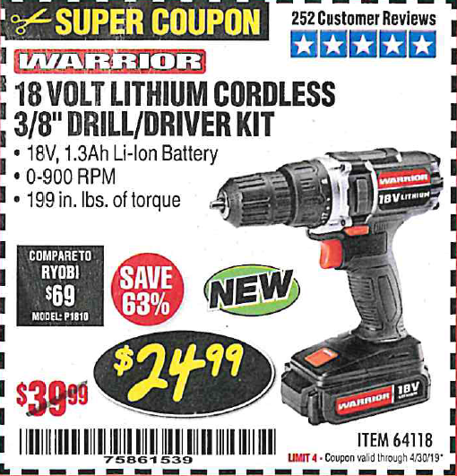 Harbor Freight Tools Coupon Database Free coupons, 25 percent off