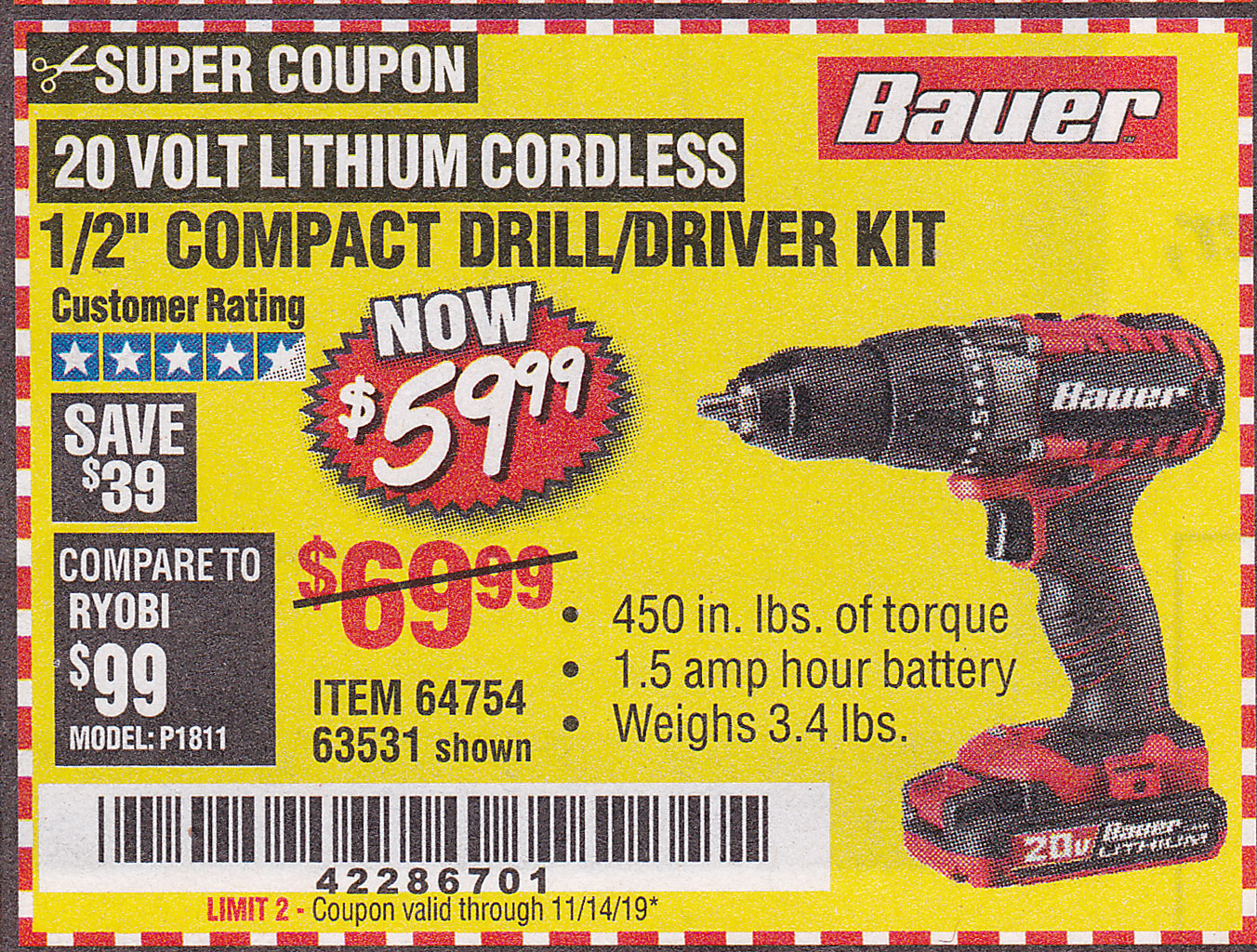 Harbor Freight Tools Coupon Database Free coupons, 25 percent off