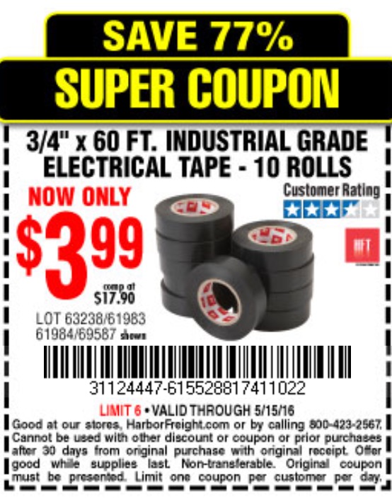 Harbor Freight Tools Coupon Database Free coupons, 25 percent off coupons, toolbox coupons 3