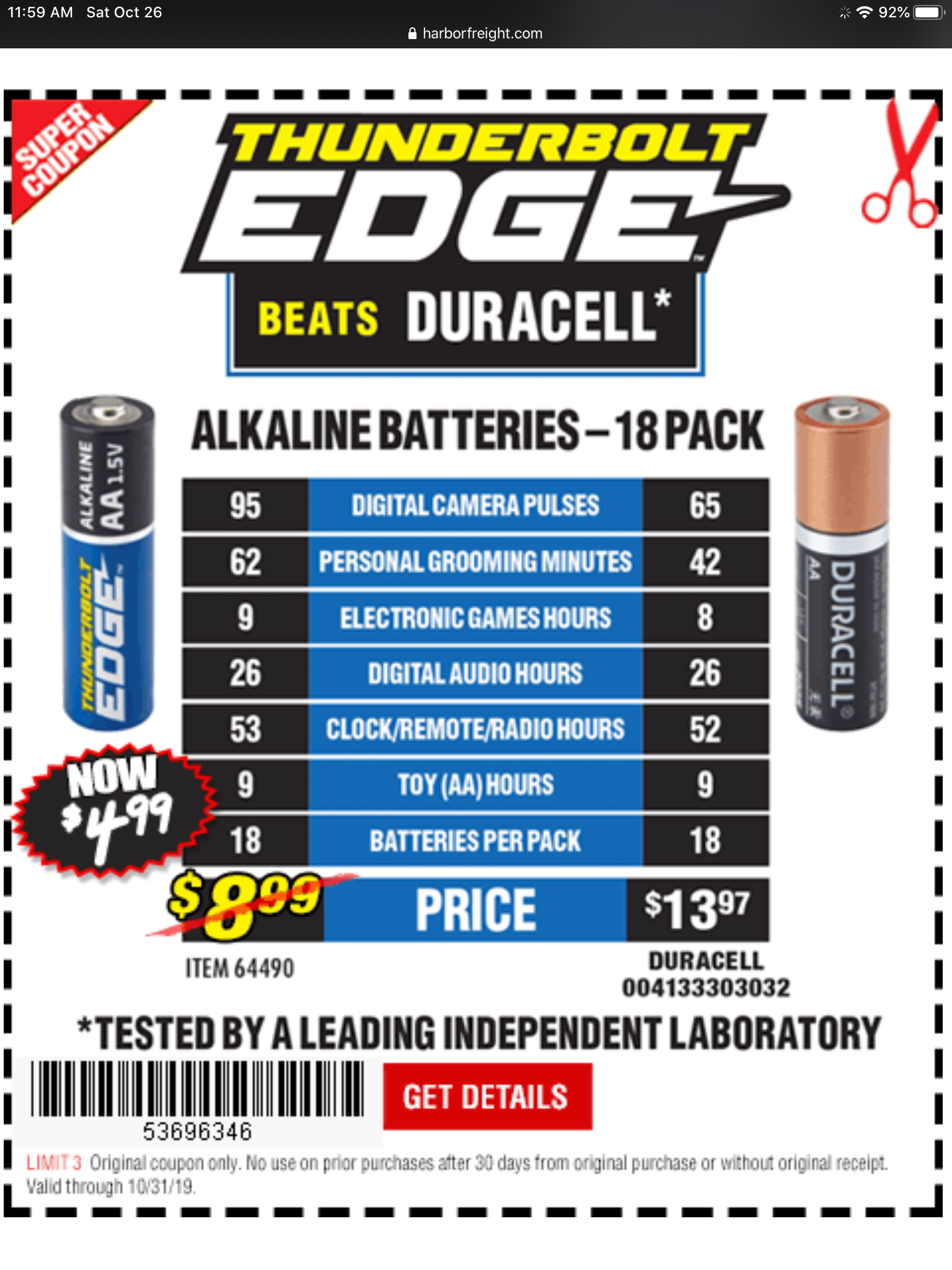 Harbor Freight Tools Coupon Database Free coupons, 25 percent off coupons, toolbox coupons