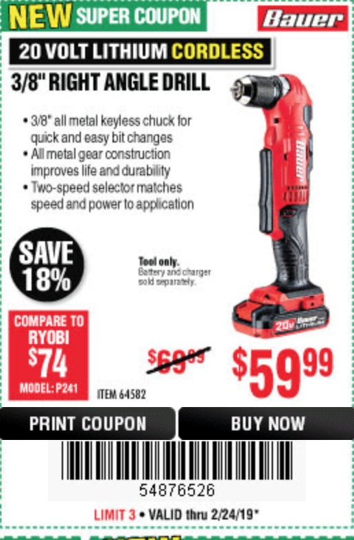 Harbor Freight Tools Coupon Database Free coupons, 25 percent off coupons, toolbox coupons
