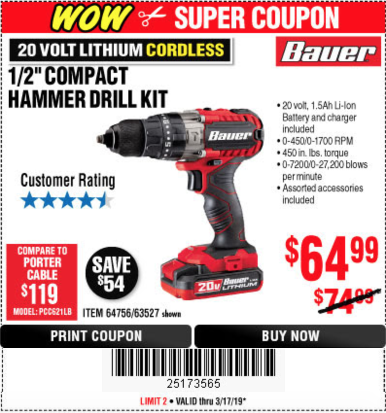 Harbor Freight Tools Coupon Database Free coupons, 25 percent off