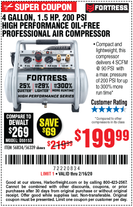 Harbor Freight Tools Coupon Database - Free coupons, 25 percent off ...