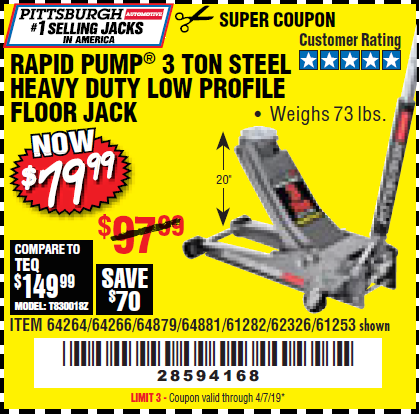Good floor jack for under 100 dollars, more info in post. : r/Tools