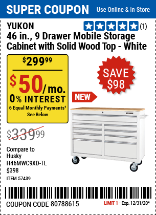 Yukon tool box coupon clearance
