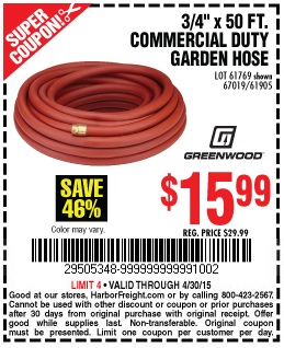 Hose 22 Coupons