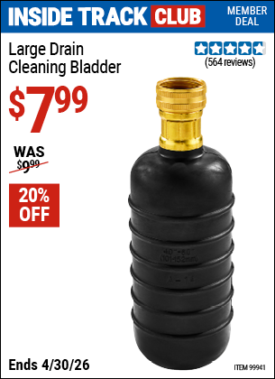 www.hfqpdb.com - LARGE DRAIN CLEANING BLADDER Lot No. 99941