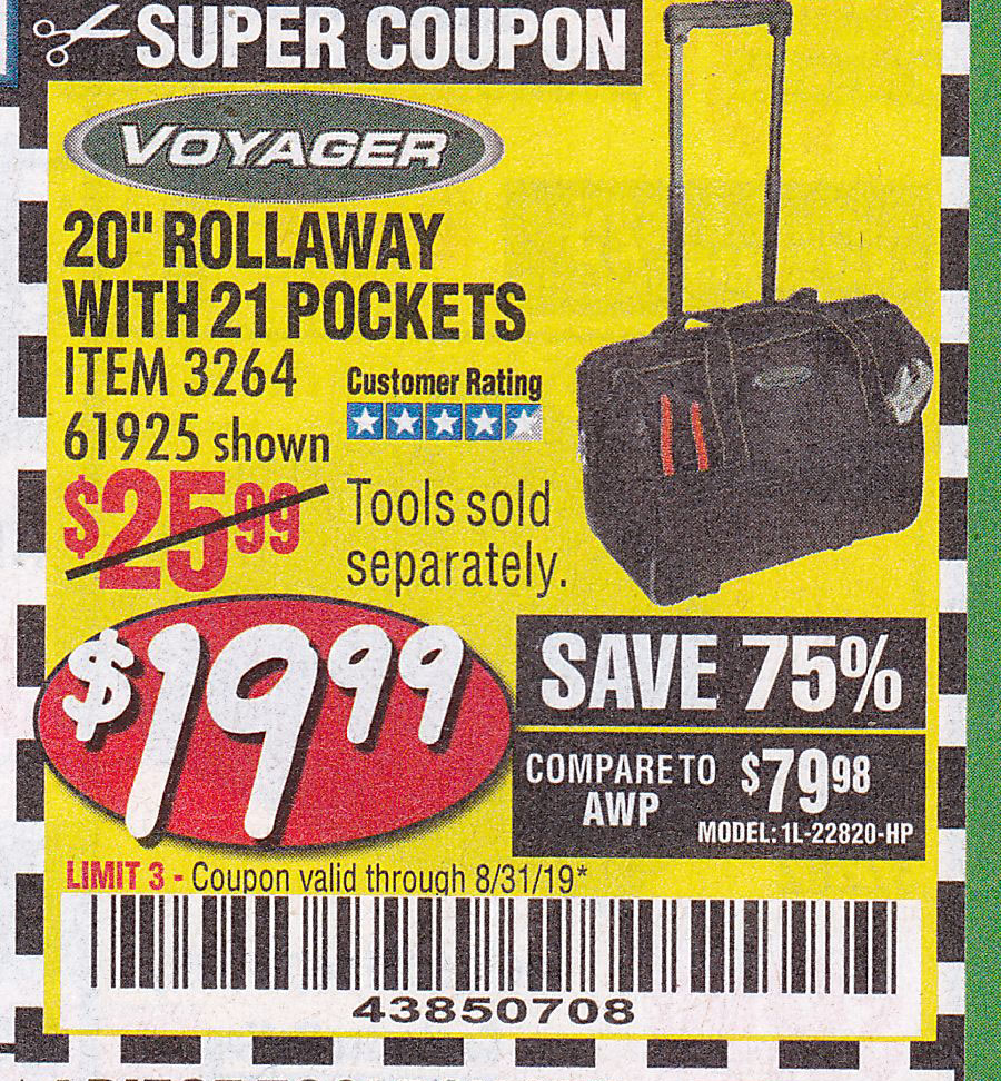 Harbor Freight Tools Coupon Database Free coupons, 25 percent off