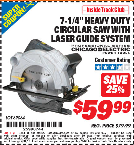 Harbor Freight Tools Coupon Database - Free coupons, 25 percent off