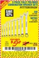 Harbor Freight Coupon 9 PIECE FULLY POLISHED COMBINATION WRENCH SETS Lot No. 63282/42304/69043/63171/42305/69044 Expired: 8/17/15 - $5.64