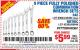 Harbor Freight Coupon 9 PIECE FULLY POLISHED COMBINATION WRENCH SETS Lot No. 63282/42304/69043/63171/42305/69044 Expired: 9/5/15 - $5.99