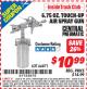 Harbor Freight ITC Coupon 6.75 OZ. TOUCH-UP AIR SPRAY GUN Lot No. 66871 Expired: 5/31/15 - $10.99