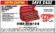 Harbor Freight Coupon 44" 8 DRAWER TOP TOOL CHEST Lot No. 62500/68787/69398 Expired: 3/19/17 - $229.99