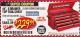 Harbor Freight Coupon 44" 8 DRAWER TOP TOOL CHEST Lot No. 62500/68787/69398 Expired: 5/31/17 - $229.99
