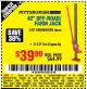 Harbor Freight Coupon 42" OFF-ROAD/FARM JACK Lot No. 6530/60668 Expired: 1/1/16 - $39.99
