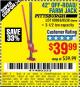 Harbor Freight Coupon 42" OFF-ROAD/FARM JACK Lot No. 6530/60668 Expired: 5/22/16 - $39.99