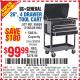 Harbor Freight Coupon 26/30", 4 DRAWER TOOL CART Lot No. 95659/61634/61952 Expired: 8/7/15 - $99.99