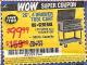 Harbor Freight Coupon 26/30", 4 DRAWER TOOL CART Lot No. 95659/61634/61952 Expired: 1/20/16 - $99.99