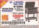 Harbor Freight Coupon 26/30", 4 DRAWER TOOL CART Lot No. 95659/61634/61952 Expired: 2/11/16 - $99.99