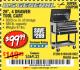 Harbor Freight Coupon 26/30", 4 DRAWER TOOL CART Lot No. 95659/61634/61952 Expired: 12/11/17 - $99.99