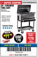 Harbor Freight Coupon 26/30", 4 DRAWER TOOL CART Lot No. 95659/61634/61952 Expired: 11/30/17 - $99.99