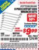 Harbor Freight ITC Coupon 8 PIECE OFFSET BOX WRENCH SETS Lot No. 32041/32042 Expired: 9/30/15 - $9.99