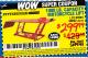 Harbor Freight Coupon 1000 LB. CAPACITY MOTORCYCLE LIFT Lot No. 69904/68892 Expired: 11/1/15 - $299.99