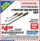 Harbor Freight ITC Coupon 3 PIECE PRY BAR SET WITH GRIP Lot No. 60682/66840 Expired: 4/30/16 - $4.99