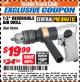 Harbor Freight ITC Coupon 1/2" REVERSIBLE AIR DRILL Lot No. 98896 Expired: 4/30/18 - $19.99