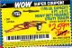 Harbor Freight Coupon 1195 LB. CAPACITY 4 FT. x 8 FT. HEAVY DUTY FOLDABLE UTILITY TRAILER Lot No. 62170/62648/62666/90154 Expired: 7/1/15 - $259.99