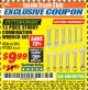 Harbor Freight ITC Coupon 12 PIECE SAE AND METRIC STUBBY COMBINATION WRENCH SET Lot No. 61395/97383 Expired: 12/31/17 - $9.99