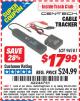 Harbor Freight ITC Coupon CABLE TRACKER Lot No. 94181 Expired: 7/31/15 - $17.99