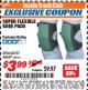 Harbor Freight ITC Coupon SUPER FLEXIBLE KNEE PADS Lot No. 46697/60737 Expired: 8/31/17 - $3.99