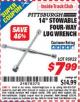 Harbor Freight ITC Coupon 14" STOWABLE FOUR-WAY LUG WRENCH Lot No. 95932 Expired: 1/31/16 - $7.99