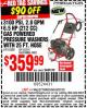 Harbor Freight Coupon 3100 PSI, 2.8 GPM 6.5 HP (212 CC) GAS POWERED PRESSURE WASHERS WITH 25 FT. HOSE Lot No. 62200/62214 Expired: 8/31/15 - $359.99