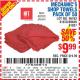 Harbor Freight Coupon MECHANIC'S SHOP TOWELS PACK OF 50 Lot No. 46163/61837/61878/69649/68442 Expired: 8/17/15 - $9.99