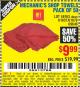 Harbor Freight Coupon MECHANIC'S SHOP TOWELS PACK OF 50 Lot No. 46163/61837/61878/69649/68442 Expired: 10/17/15 - $9.99