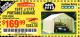 Harbor Freight Coupon COVERPRO 10 FT. X 17 FT. PORTABLE GARAGE Lot No. 62859, 63055, 62860 Expired: 9/2/17 - $169.99