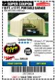 Harbor Freight Coupon COVERPRO 10 FT. X 17 FT. PORTABLE GARAGE Lot No. 62859, 63055, 62860 Expired: 8/31/17 - $174.99