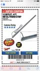 Harbor Freight Coupon 4 FT. 12 OUTLET METAL POWER STRIP Lot No. 96737/62494/62504/61597 Expired: 9/30/17 - $17.99