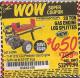 Harbor Freight Coupon 20 TON GAS ENGINE LOG SPLITTER Lot No. 61594 Expired: 9/30/15 - $650