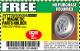 Harbor Freight FREE Coupon 4" MAGNETIC PARTS HOLDER Lot No. 62535/90566 Expired: 11/23/16 - NPR
