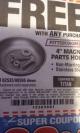 Harbor Freight FREE Coupon 4" MAGNETIC PARTS HOLDER Lot No. 62535/90566 Expired: 5/28/18 - FWP