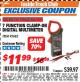 Harbor Freight ITC Coupon 7 FUNCTION CLAMP-ON DIGITAL MULTIMETER Lot No. 95683 Expired: 8/31/17 - $11.99