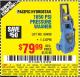 Harbor Freight Coupon 1650 PSI PRESSURE WASHER Lot No. 68333/69488 Expired: 8/5/15 - $79.99