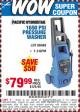Harbor Freight Coupon 1650 PSI PRESSURE WASHER Lot No. 68333/69488 Expired: 9/15/15 - $79.99