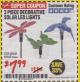 Harbor Freight Coupon 3 PIECE DECORATIVE SOLAR LED LIGHTS Lot No. 95588/69462/60561 Expired: 1/31/18 - $7.99