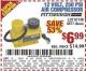 Harbor Freight Coupon 12 VOLT, 250 PSI AIR COMPRESSOR Lot No. 4077/61740 Expired: 8/27/15 - $6.99