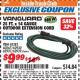 Harbor Freight ITC Coupon 25 FT. X 14 GAUGE GREEN OUTDOOR EXTENSION CORD Lot No. 60267/61862/62929/62930/62931/45283 Expired: 7/31/17 - $9.99